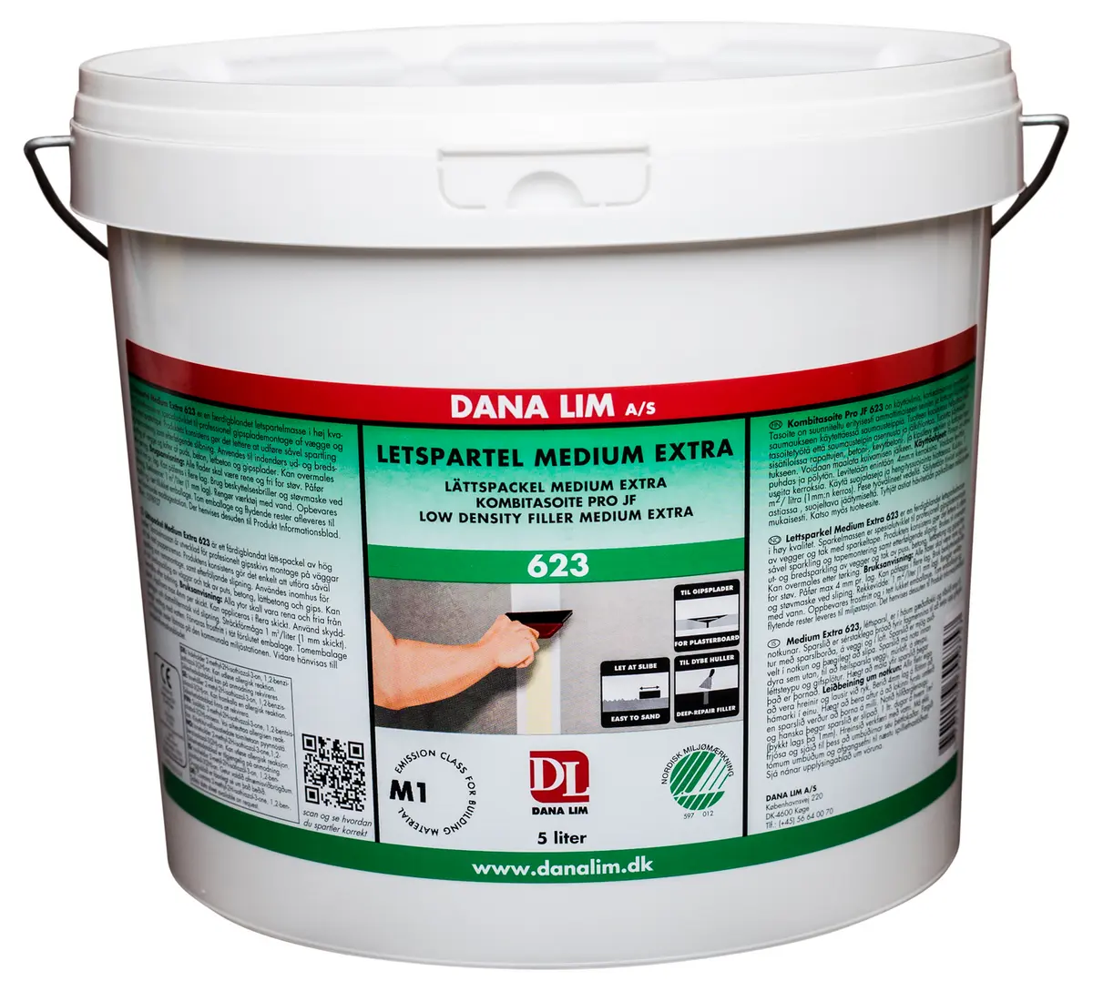Lettsparkel Medium Extra 623 5lt
