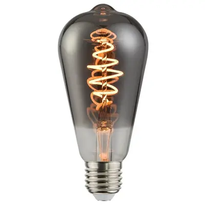 Lyspære Deko E27 Spiral Edison 5w