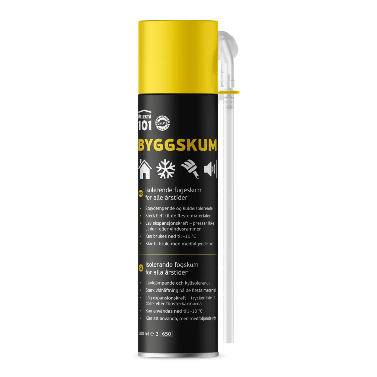 Fugemasse 101 Byggskum 500 Ml