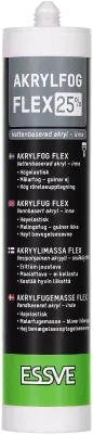 Akryl Flex 25% Premium- Høyelastisk Fug