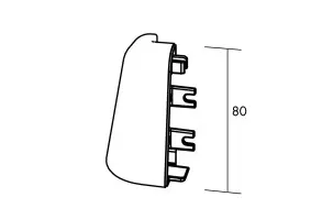 Hjørne Edge 500 1060 Ecophon