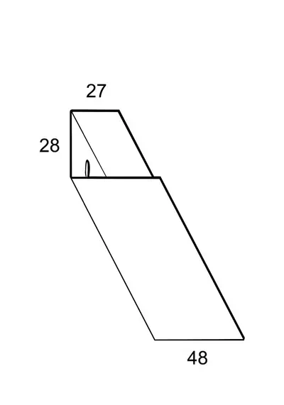 Glava Merkur Vegglist For C-profil