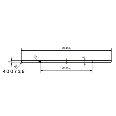 Pyntering F/is0 Flex Inv140mm So