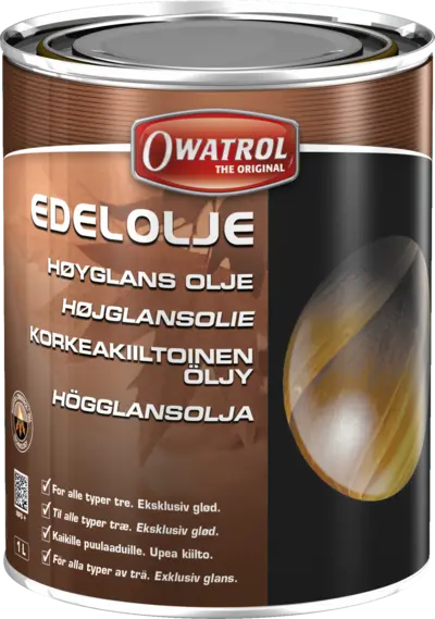 Treolje 1l Høyglans Edelolje
