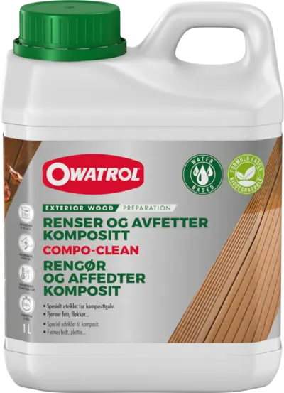 Rensemiddel Compo-clean 1l