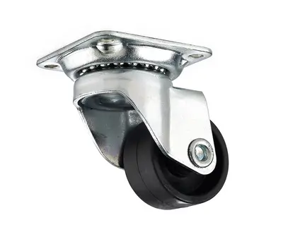 Møbelhjul 5348 38mm 4stk M/plate Sb