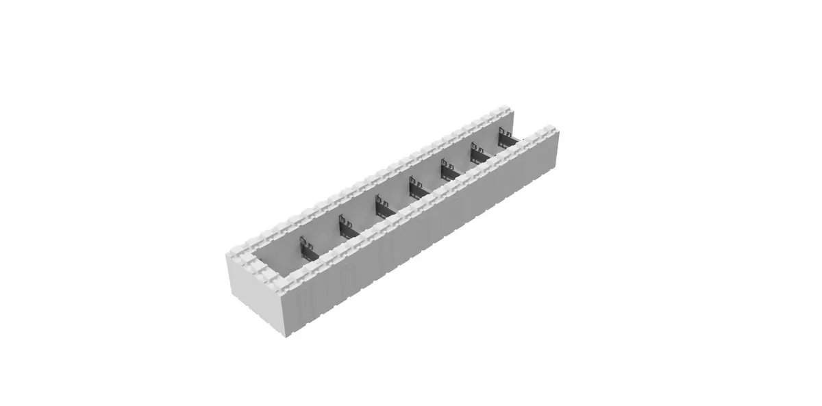 Thermomur 250x Halvblokk H=150 Tett
