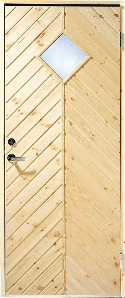 Boddør Solbo I40g Med Glass Ubh 90x200 V - Swedoor