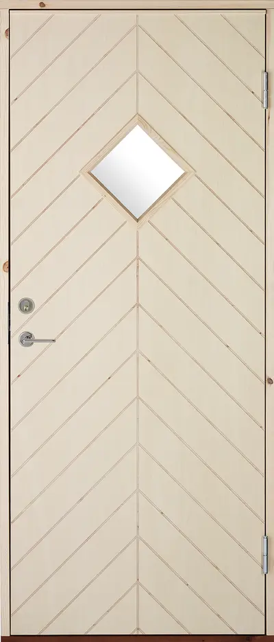 Boddør Trysil Med Glass Ubh 90x210 V - Swedoor