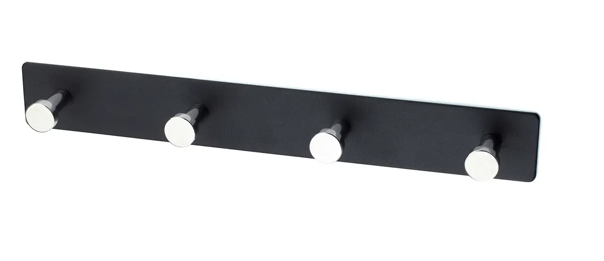 Krokrekke 1368-4 Sort/krom Sb