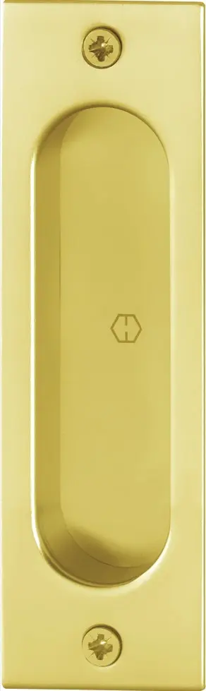 Skyvedørsskål Oval Gold