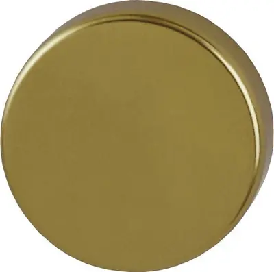 Blindskilt Rundt Bronze