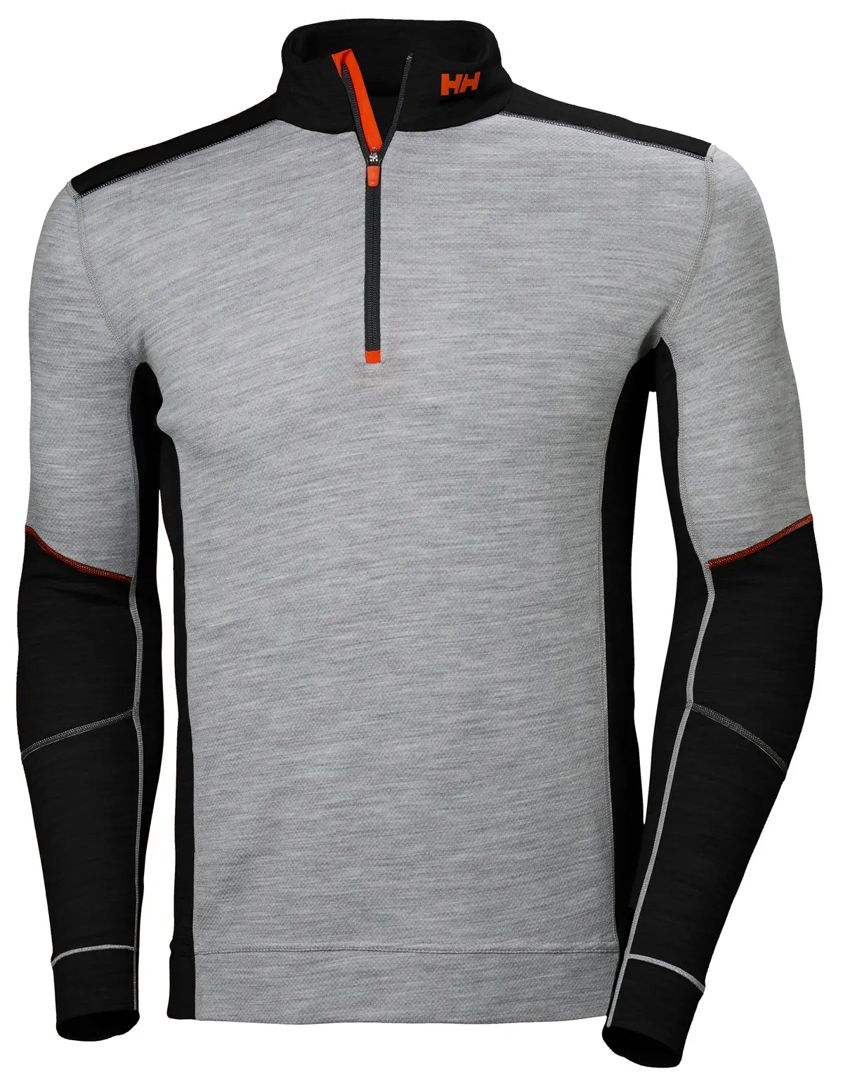 Undertrøye 1/2zip 75107 Gråmel M