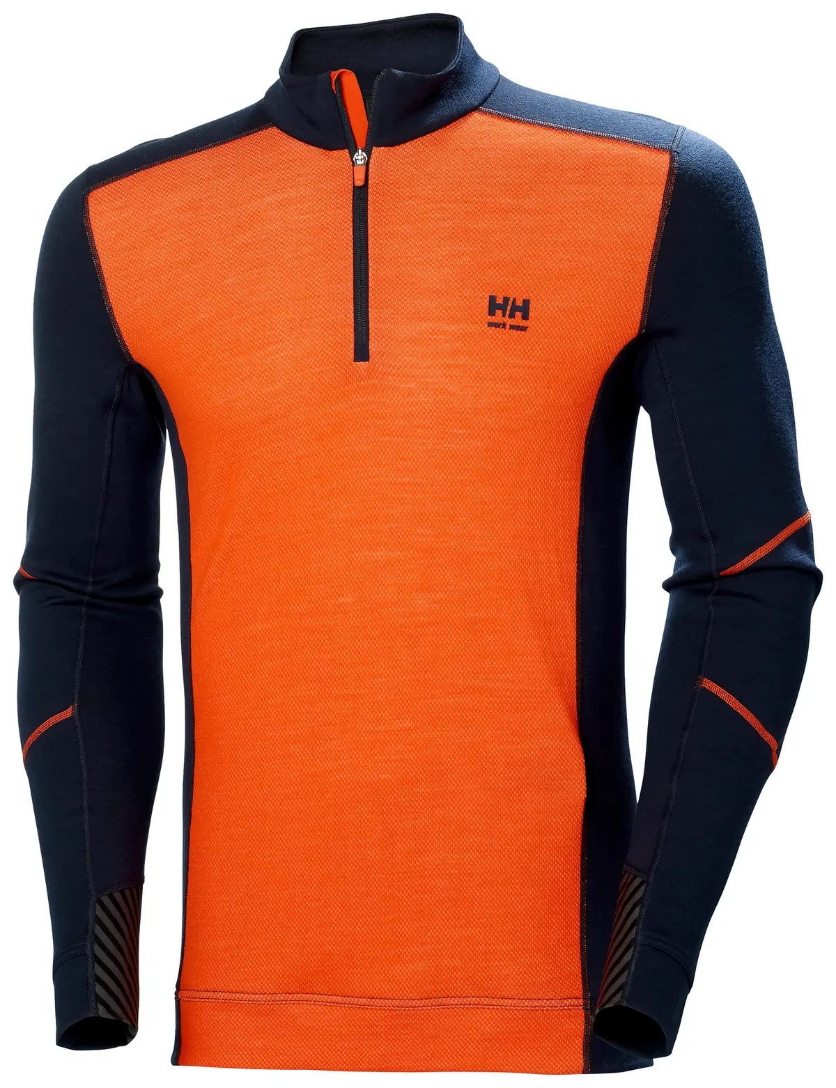 Undertrøye 1/2zip 75107 Oransje Xl