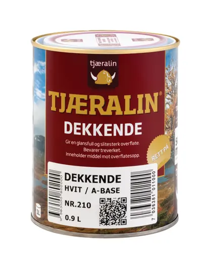 Tjæralin Dekkende Gul-base 0,9l