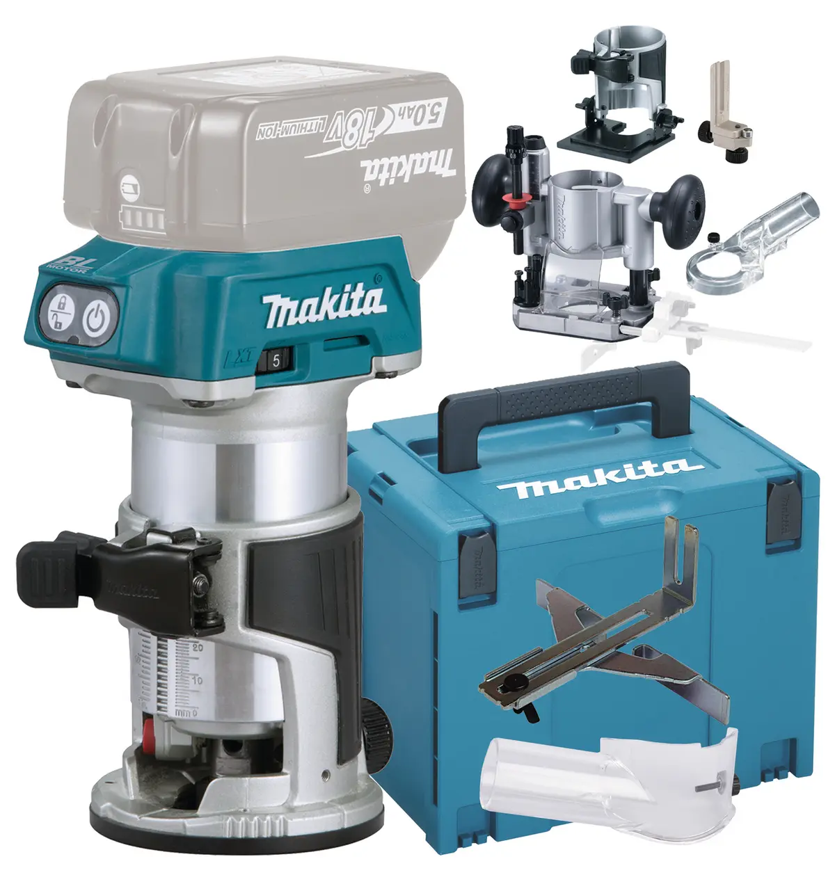 Overfres Drt50zjx5 18v 6/8mm - Makita
