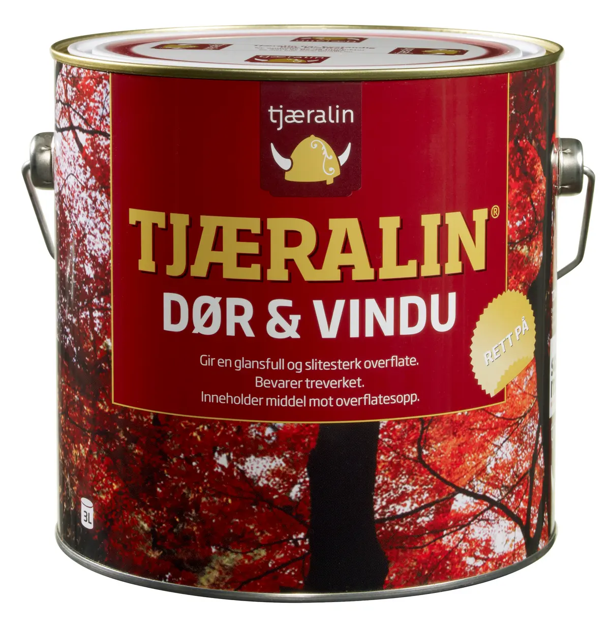 Tjæralin Dør/vindu Oksydr Base 2,7l