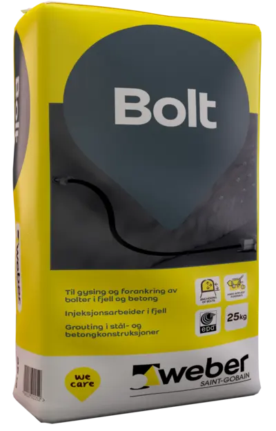 Weber Bolt Boltemørtel 25kg