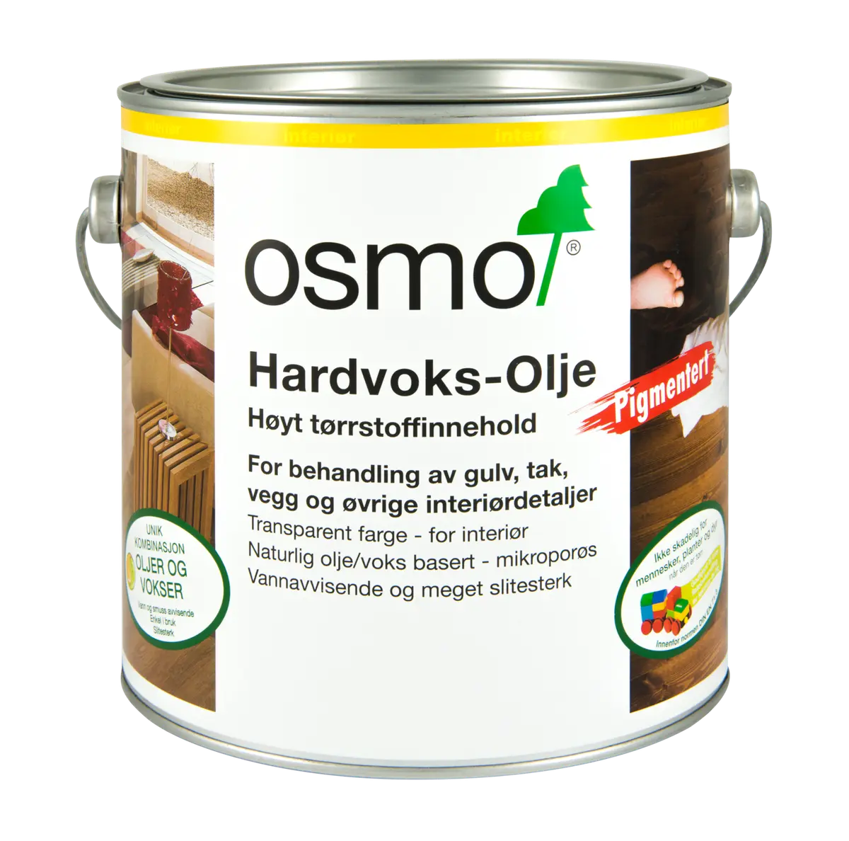 Hardvoksolje Pigm 3041 2,5l Natur