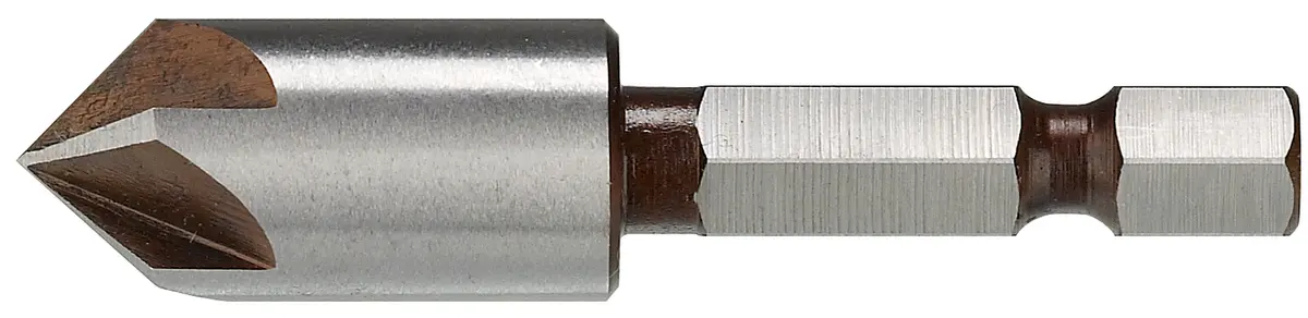 Forsenker 1/4 5-skjær 10 Mm