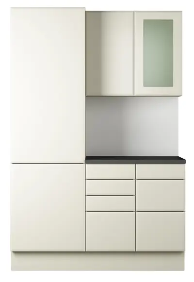Dør 296x700 Radius Kl Hvit