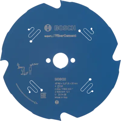 Sirkelsagblad 160x20x2,2mm 4t Ex