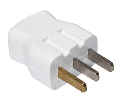 Plugg Teknisk 2x25a + Jord Hvit