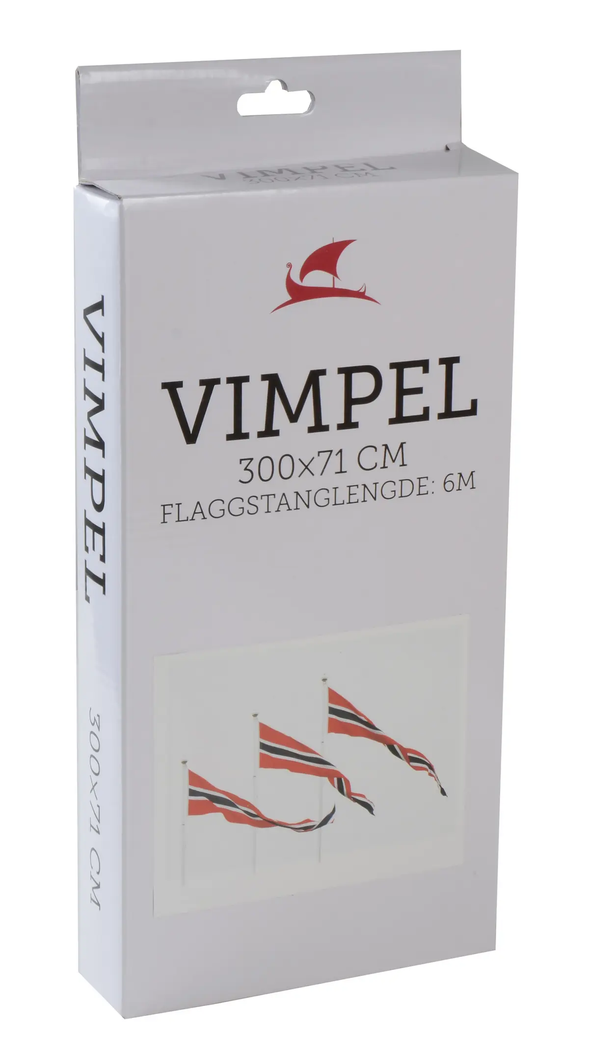 Vimpel 250x61cm