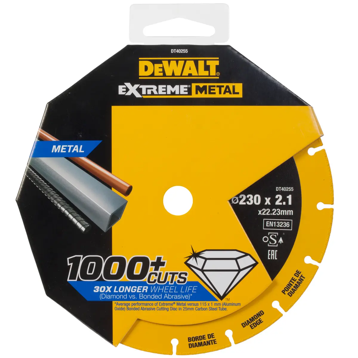 Diamantskive 230x22,23x1,5mm