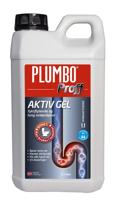 Avløpsåpner Aktiv Gel 2,5 L