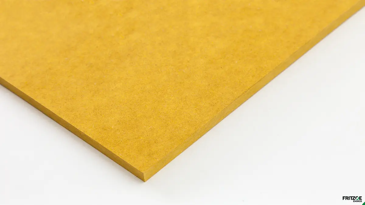 Forescolor Mdf Plate Gul 19x2440x1220