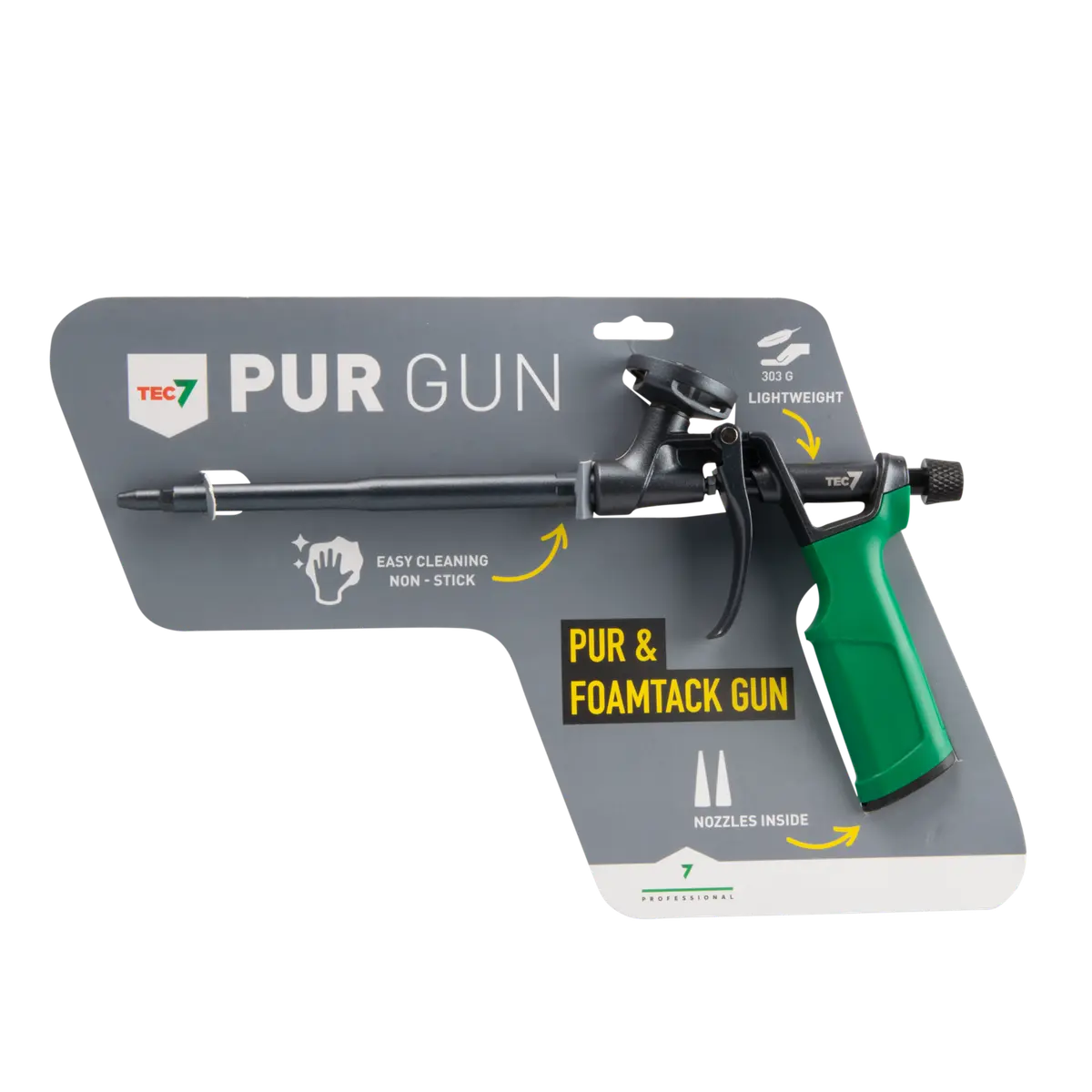 Pistol For Byggskum Pur7 Gun