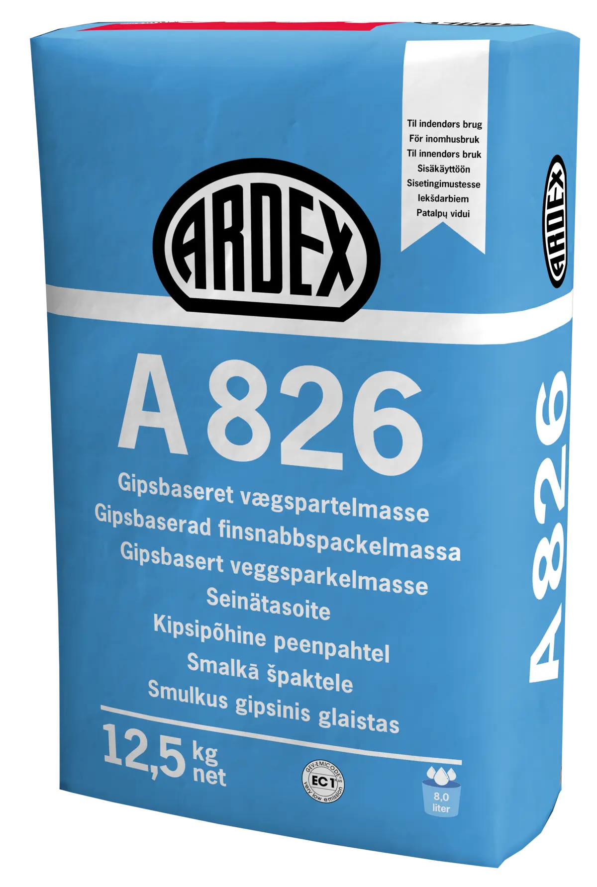 Sparkelmasse Vegg A 826 12,5 Kg