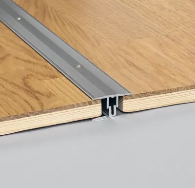 T-list Sand Aluminium 100cm 7-17mm