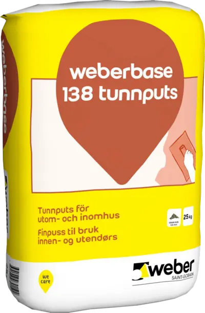 Weber Base 138 Tynnpuss 25kg