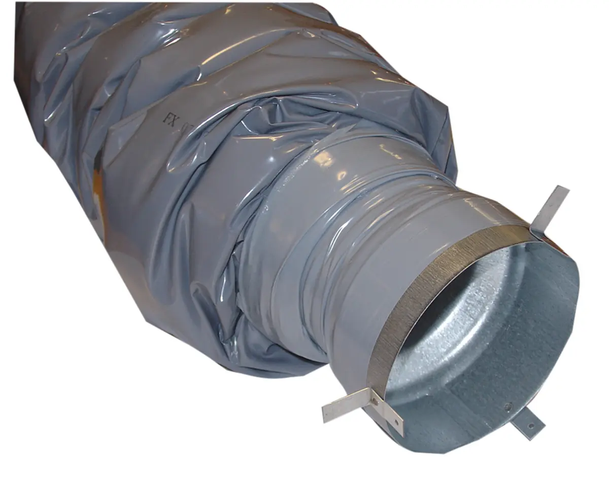 Ventilfeste M/lydfelle 1,2mø125/100