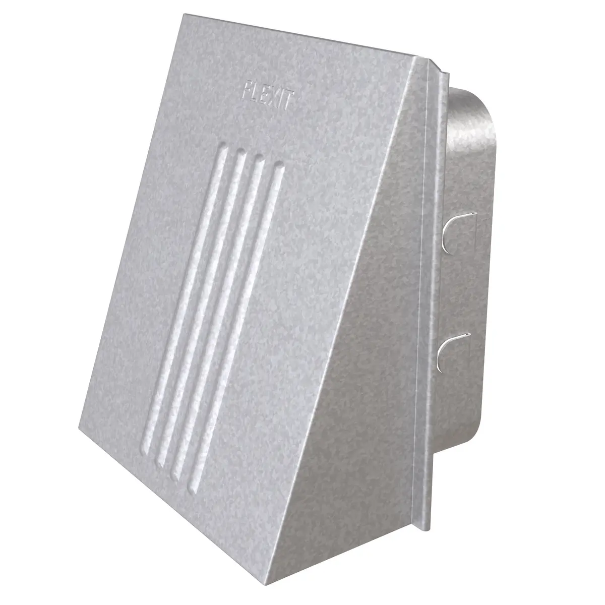 Kappe Stål M/4-kt Karm 6x6"
