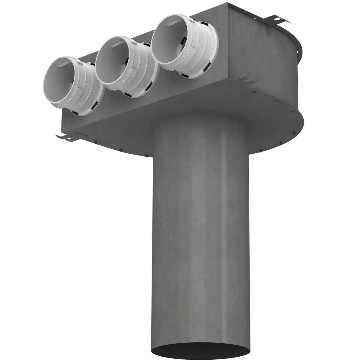 Ventilfeste Ø75x3 Stål