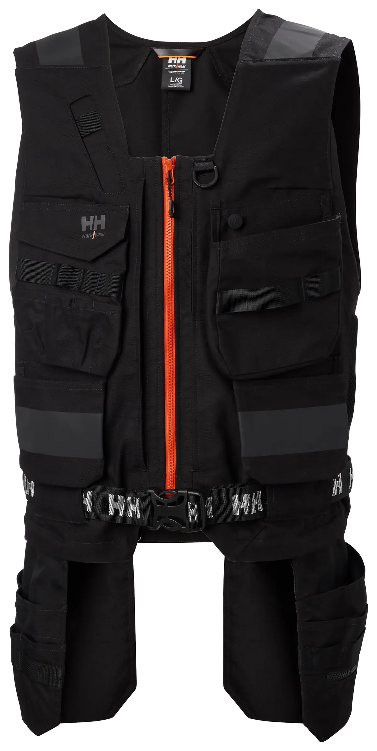 Arbeidsvest 77140 Sort M