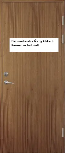 Dørsett Ei30/rw35db 9x21v Mahog