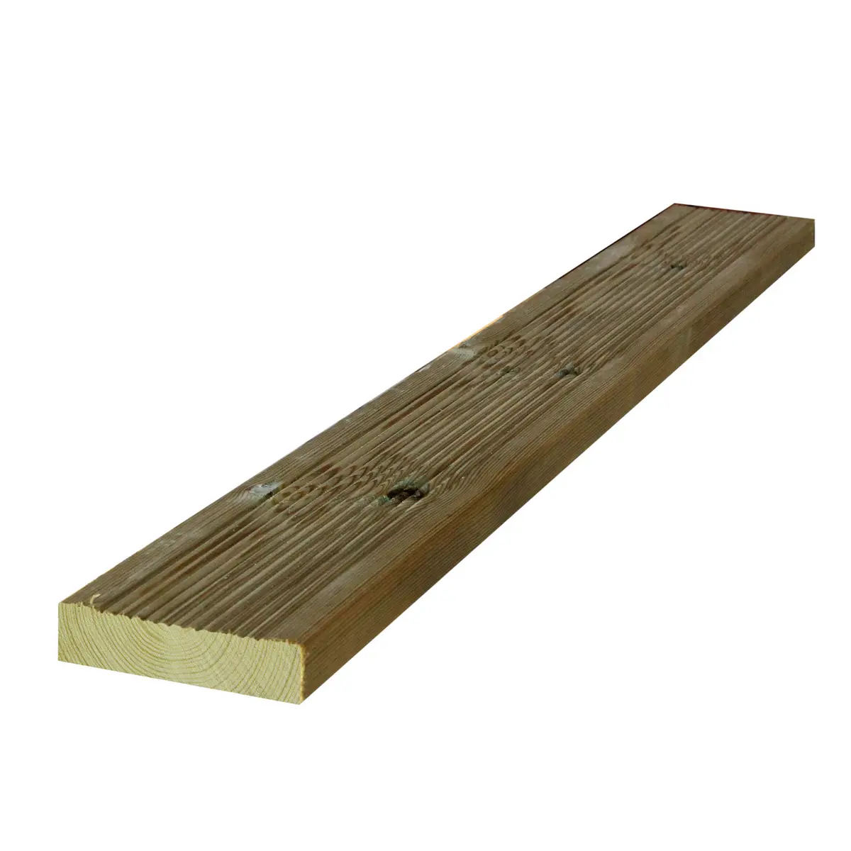 Terrassebord Rillet 28x120x3900 Furu Cu Impregnert