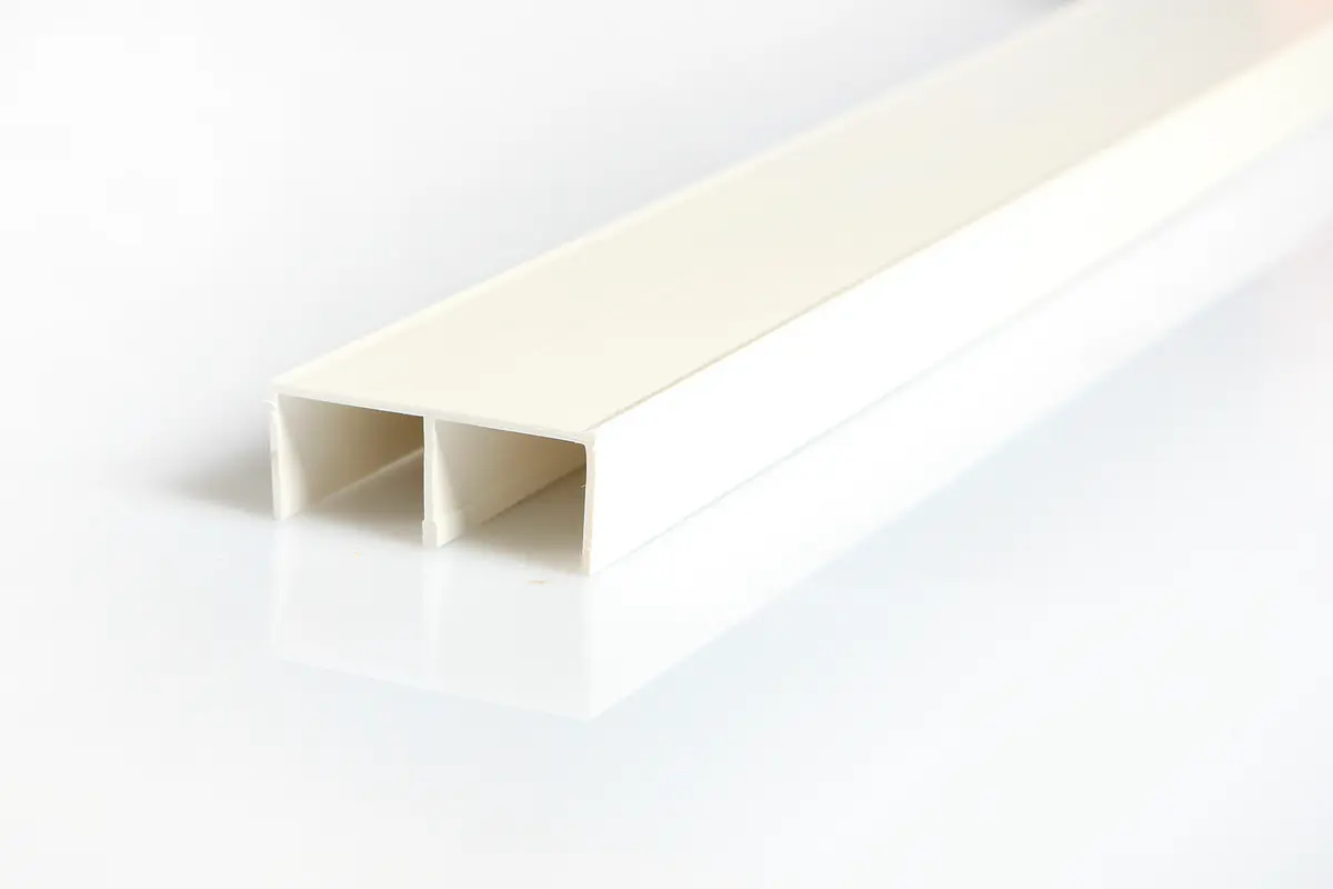 Skyvedørslist Pvc Topp 18 Mm Hvit