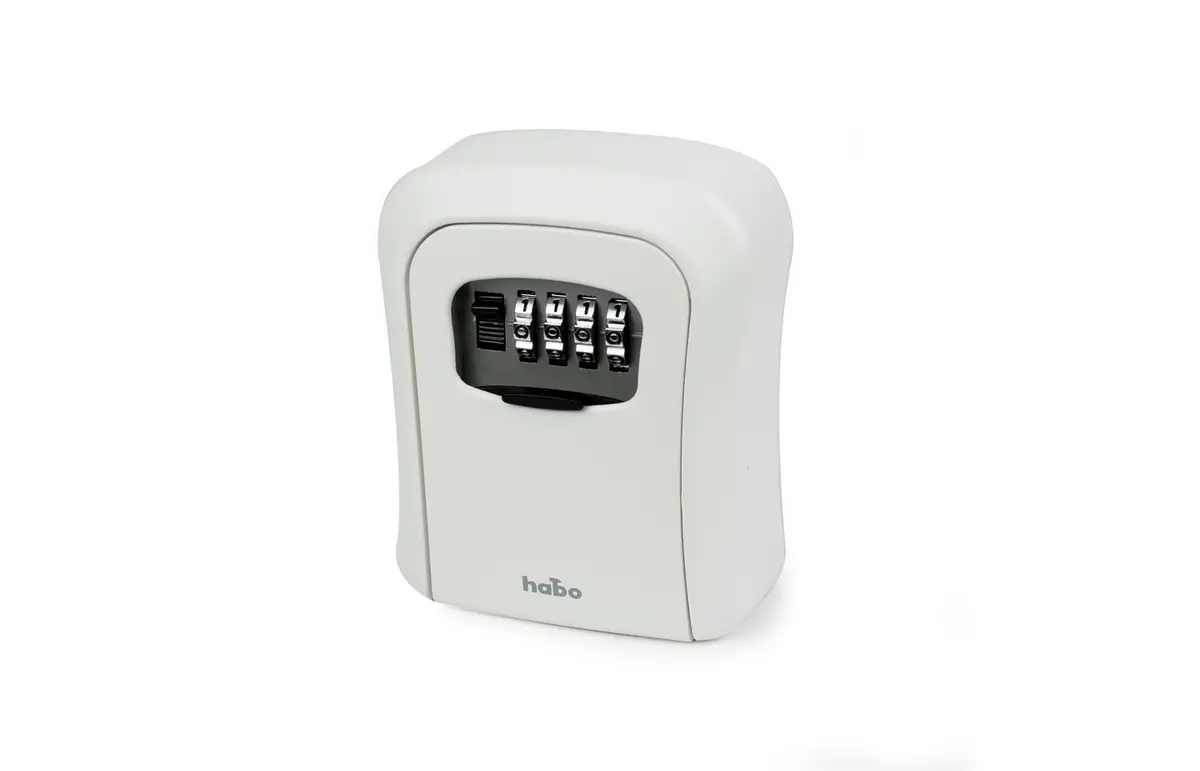 Nøkkelboks M/kode Habo Hvit 103 Sb