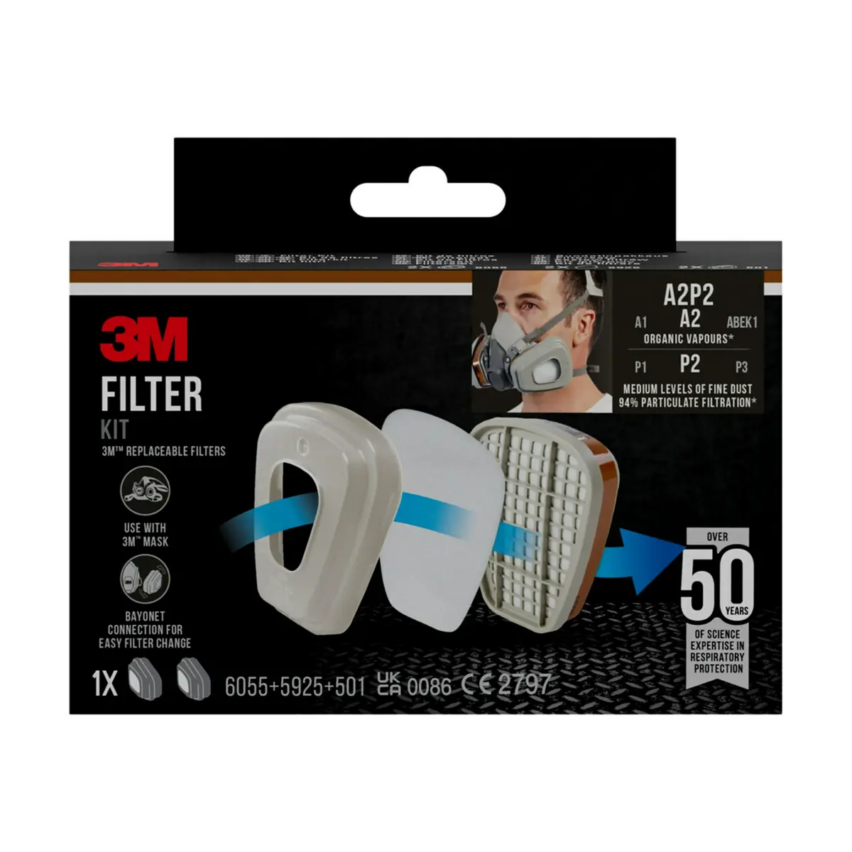 Filter 6002cr Ffa2p2d
