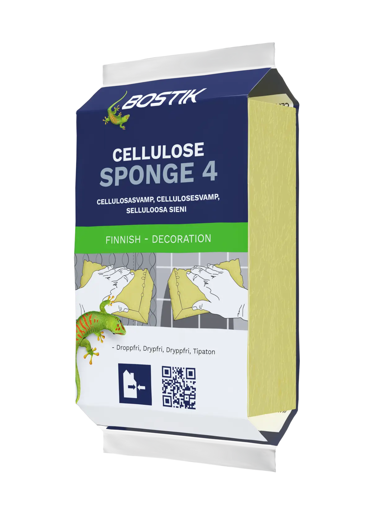 Rengjør.svamp Str.4 Cellulos Bostik