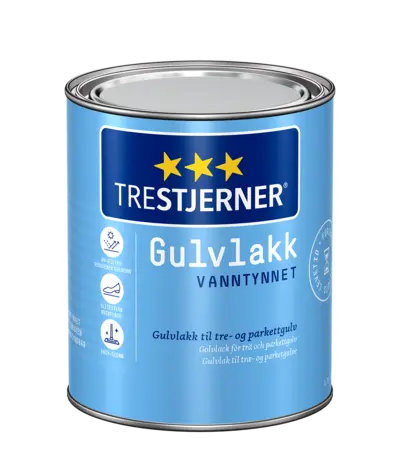 Trestjerner Gulvlakk Silkematt0.75l