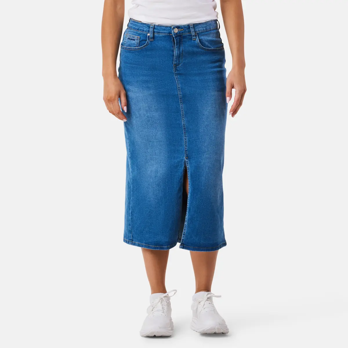 Oregon Long Denim Skirt W