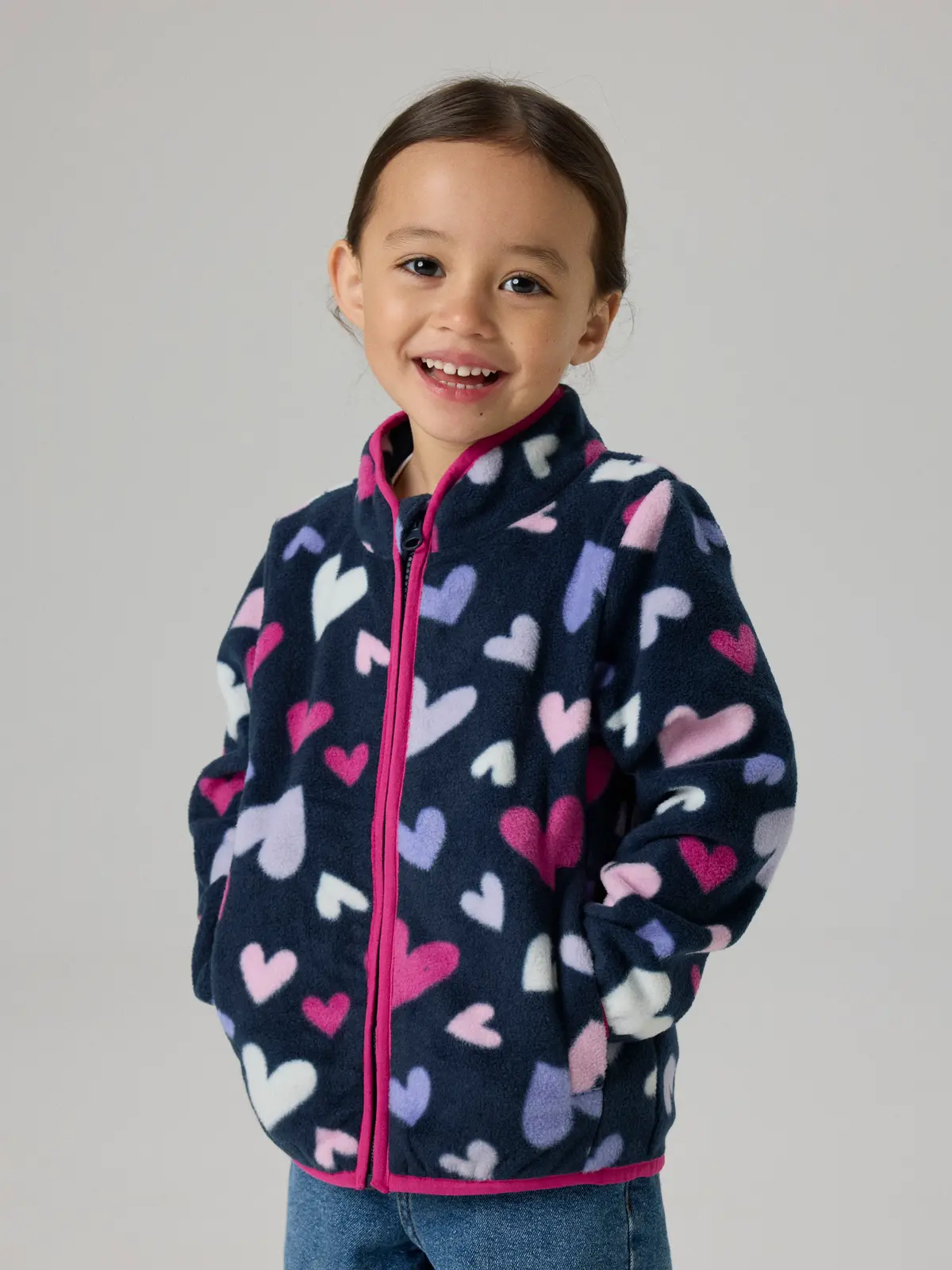 NMFMEEKO FLEECE JACKET AOP2 NO