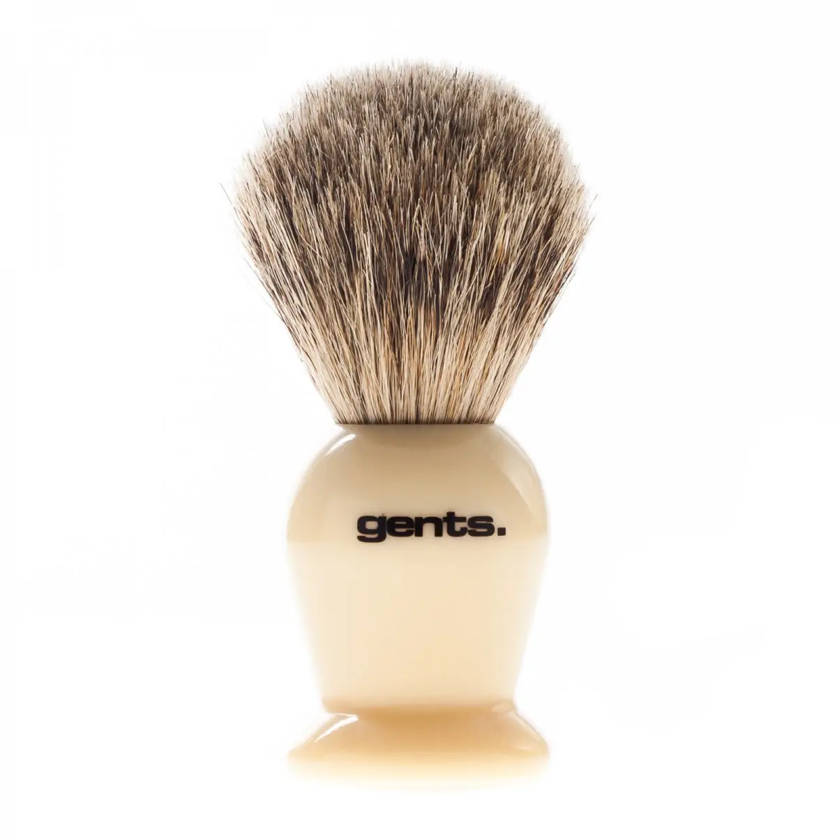 Gents Barberkost Pure Badger Ivory