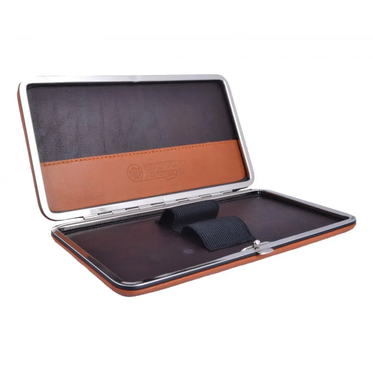Dovo Brown Leather Case - knivetui